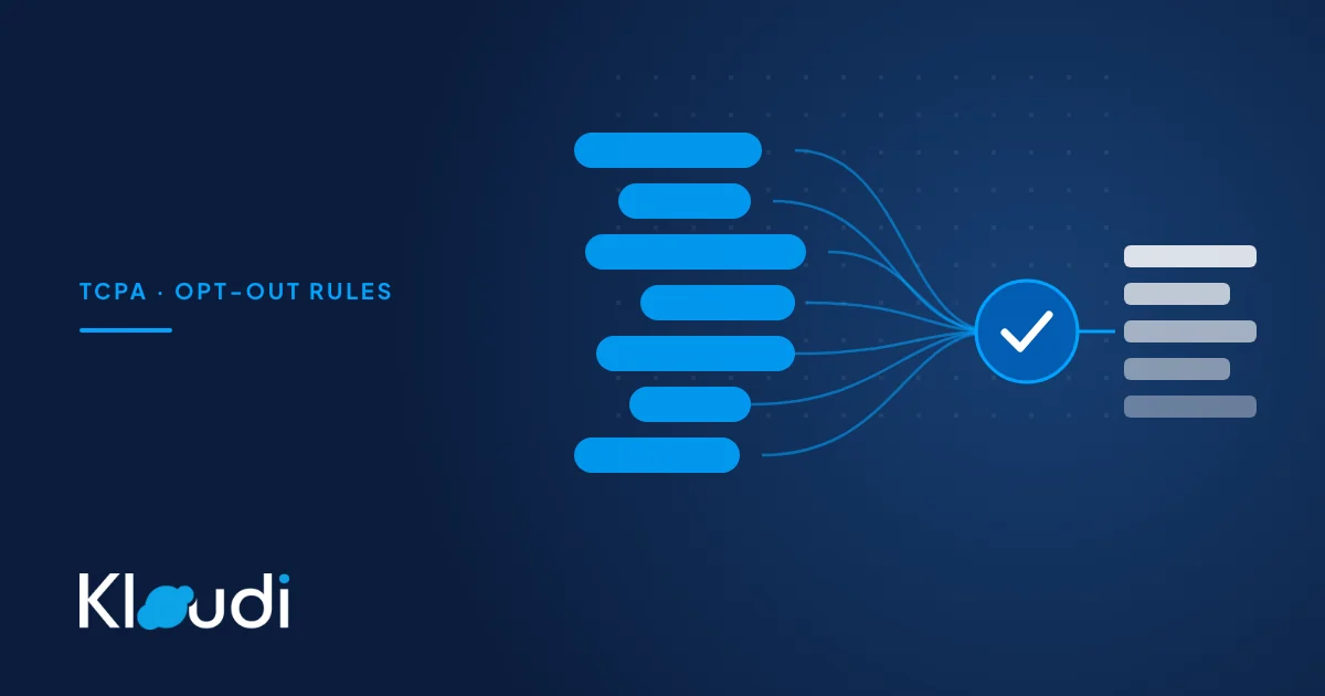 Abstract illustration: many incoming messages flowing into one checkpoint and one suppression list